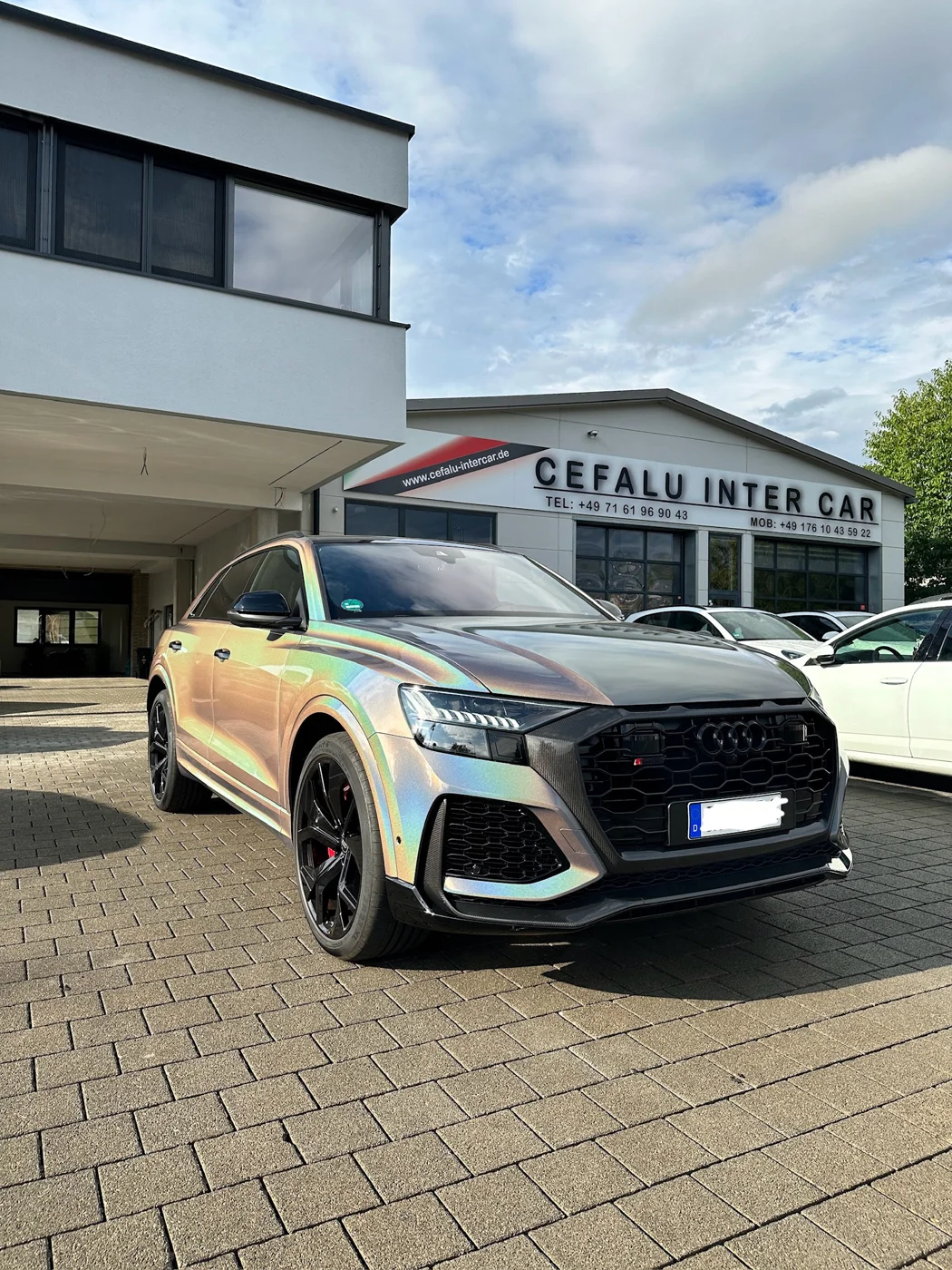 Audi RSQ8: Vollfolierung